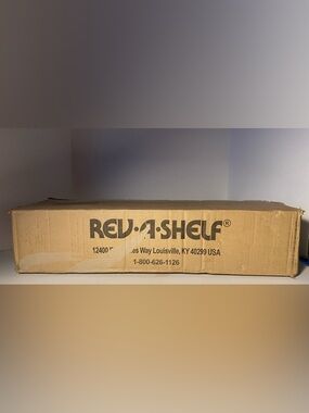 Rev-A-Shelf Base Cabinet Pullout 12” Tier Cookware ORGANIZER 5CW2-1222-CR New